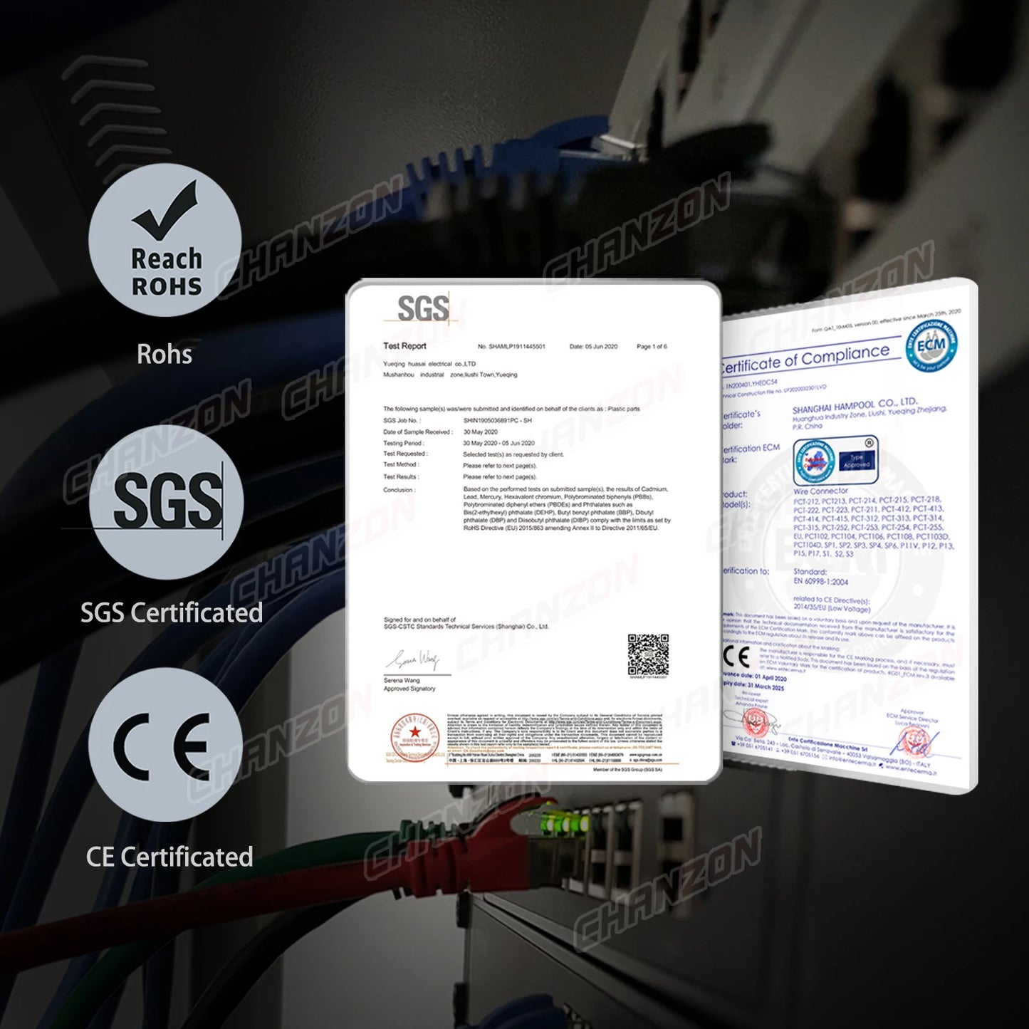 10/140pcs Schnellspleiß Drahtverbinder Kit 22-10 AWG