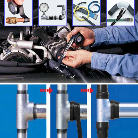 Superstark - wasserdicht: Silikon-Klebeband für schnelle Leckreparatur, 1 Stück