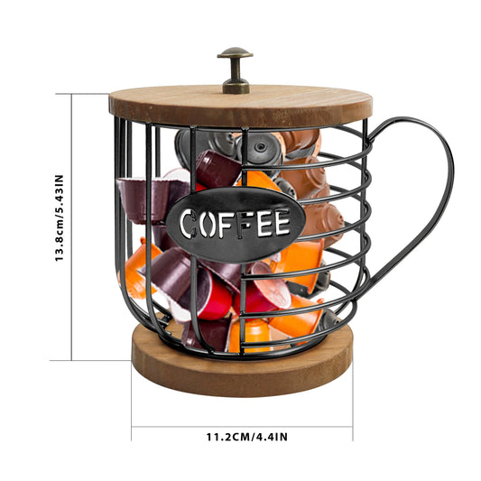 Praktischer Kaffeepadhalter für K-Tassen zur geordneten Aufbewahrung - Yabubest - Home & More