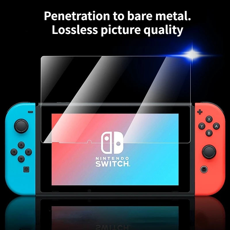 Ultradünne Gehärtete Glasfolie – Kratzfester Schutz für Nintendo Switch