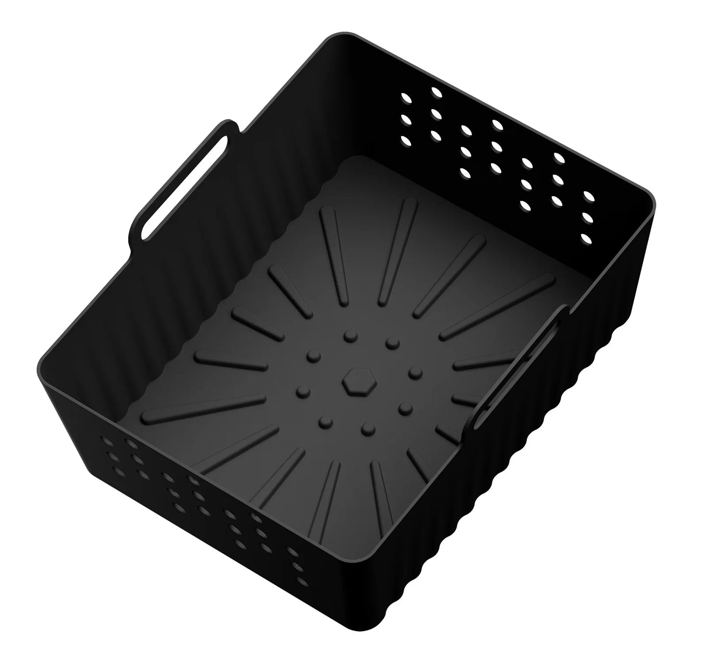 2er-Set Silikon Backformen für Air Fryer - Antihaft - Wiederverwendbar
