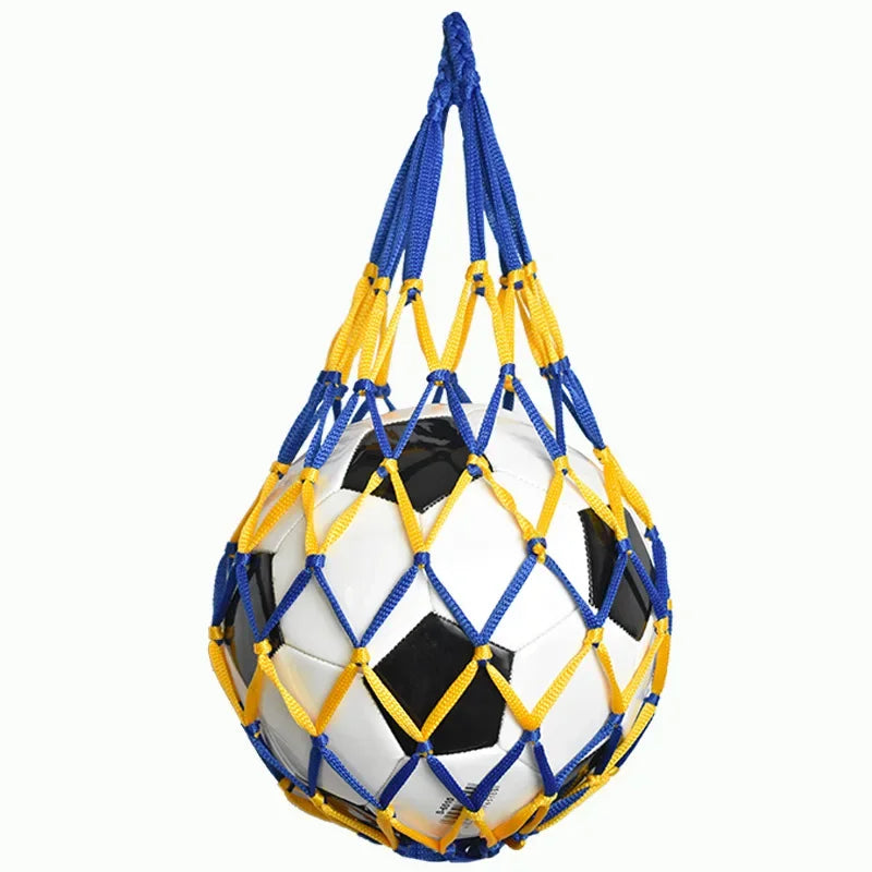 Faltbare Nylon Ball Netztasche Tragbar für Fußball Basketball Volleyball