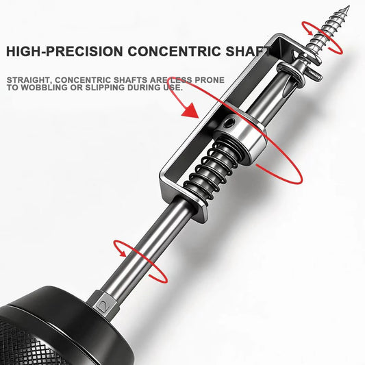 Federbelasteter Kreuzschlitz Schraubendreher Bithalter PH2 Magnetisch-Yabubest - Home & More