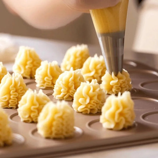 Edelstahl Spritztülle – Langlebige Gebäckdüse für kreatives Backen