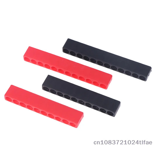 4x Schraubendreher-Bithalter Set für 1/4 Zoll Sechskant-Werkzeug 10 Löcher