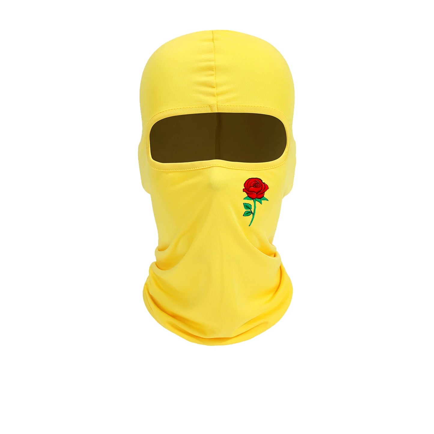 Unisex Sturmhaube mit Blumenmuster Schutz vor Wind und Sonne Outdoor