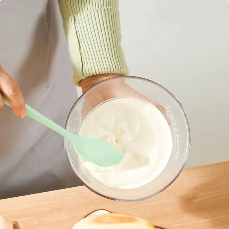 Silikon Spatel Antihaft Hitzebeständig für Creme - Kuchen Backen DIY Küche