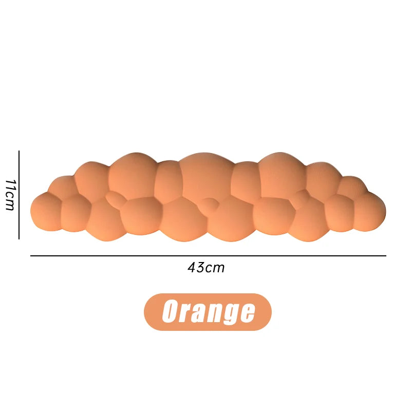Ergonomische Handgelenkauflage Wolkenform mit Memory-Schaum und rutschfest