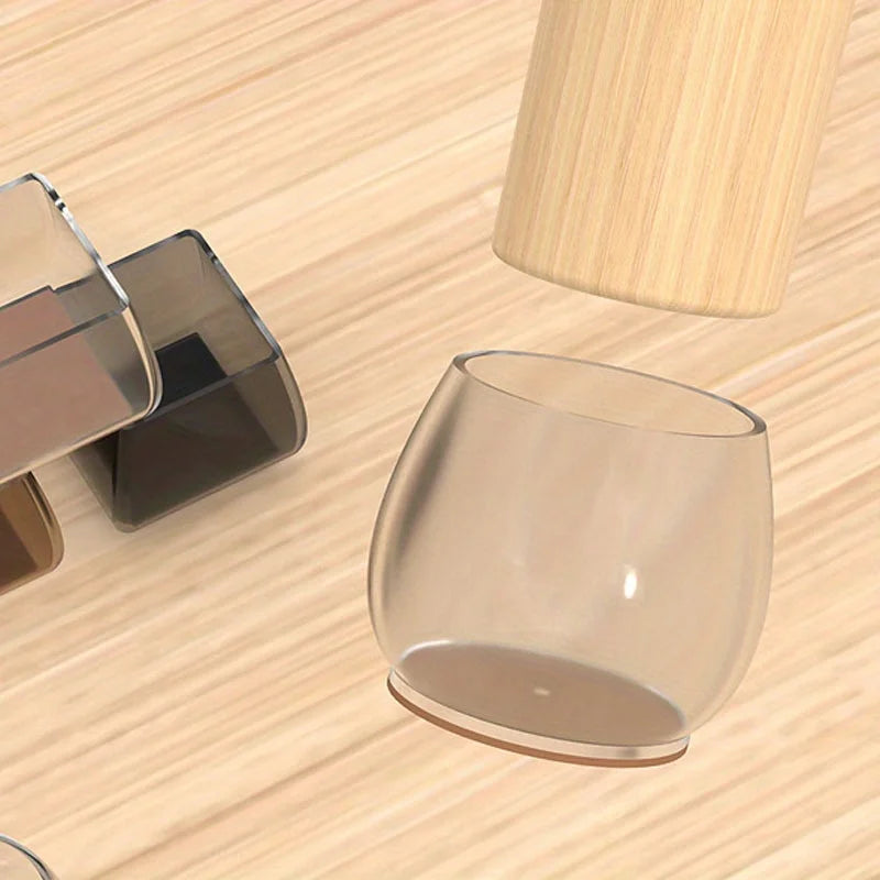 16 Stück Möbel Anti-Lärm Pads Silikon Boden Protektoren Stuhl Beine