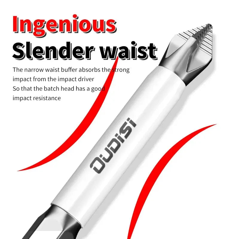 6-teiliges magnetisches Kreuzkopf-Schraubenset, rostfrei - rutschfest