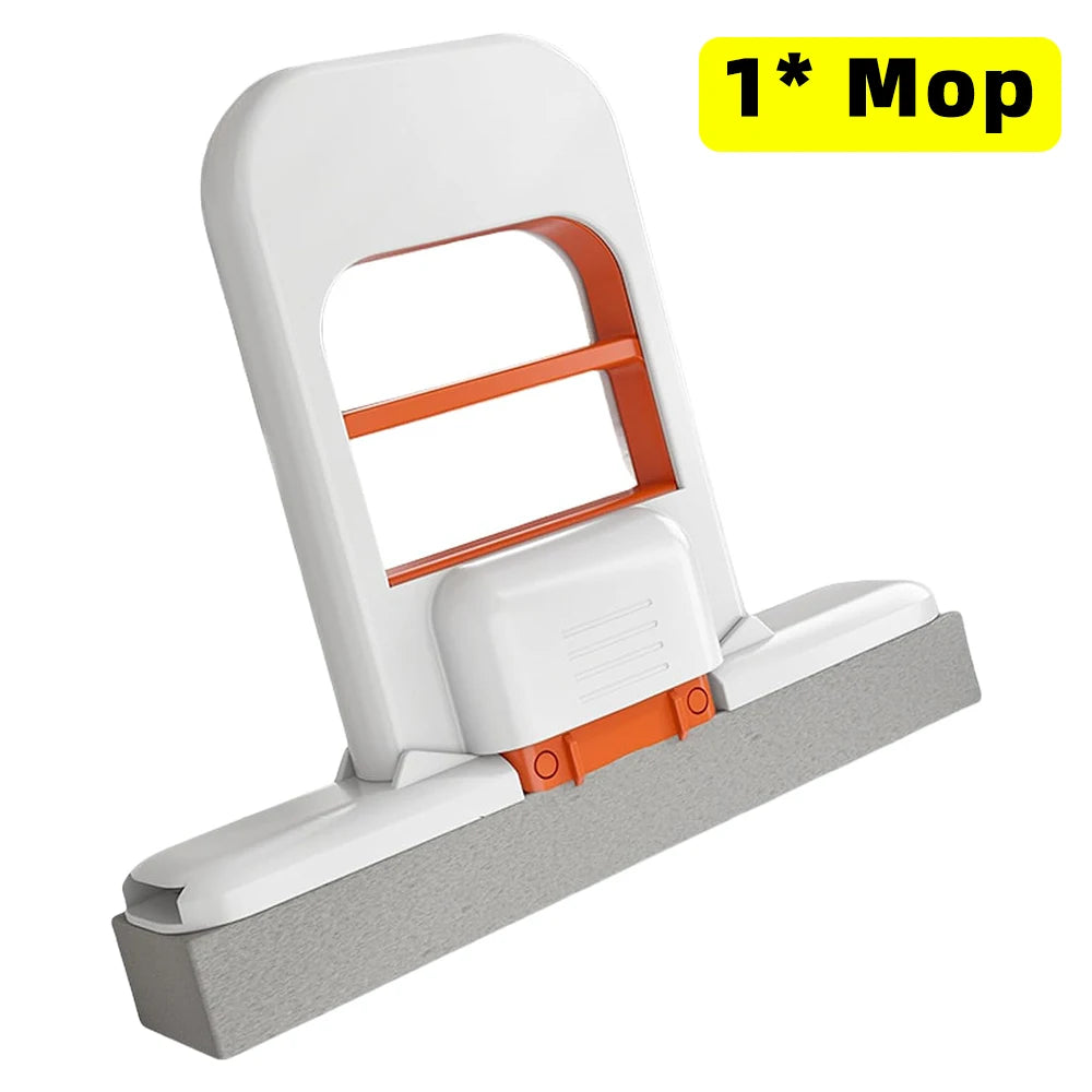 Mini Klappmopp für Schreibtisch, Glas, Auto – Handlicher Schwammreiniger