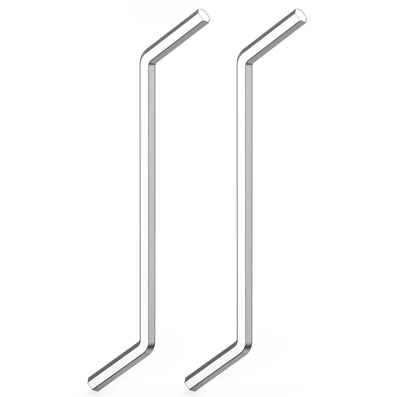 Robuster Metall-Abfluss-Schlüssel 2er-Set für schnelle Küchenreparaturen