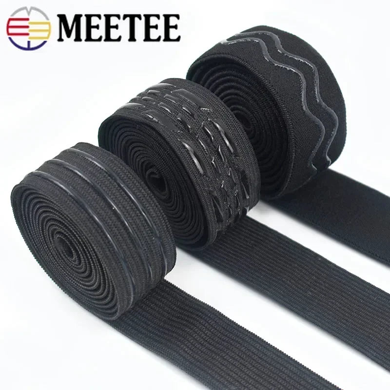 Elastisches Gurtband 20-50mm als Anti-Rutschband für Gürtel und Kleidung