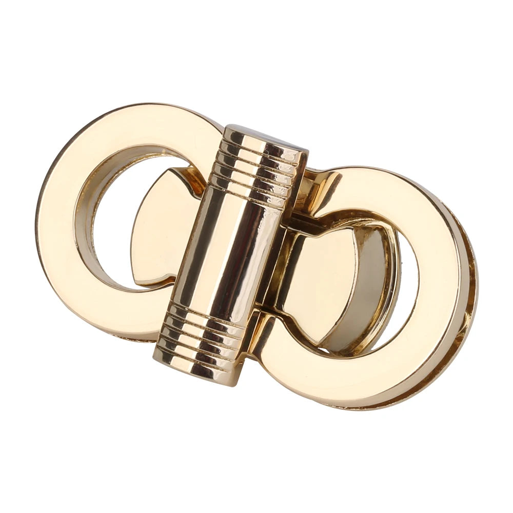 Eleganter Metall Schmetterling Drehverschluss für Taschen DIY