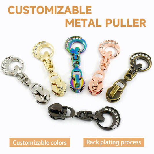 Robuster Reißverschlussschieber Reparatur Set für Bekleidung Taschen