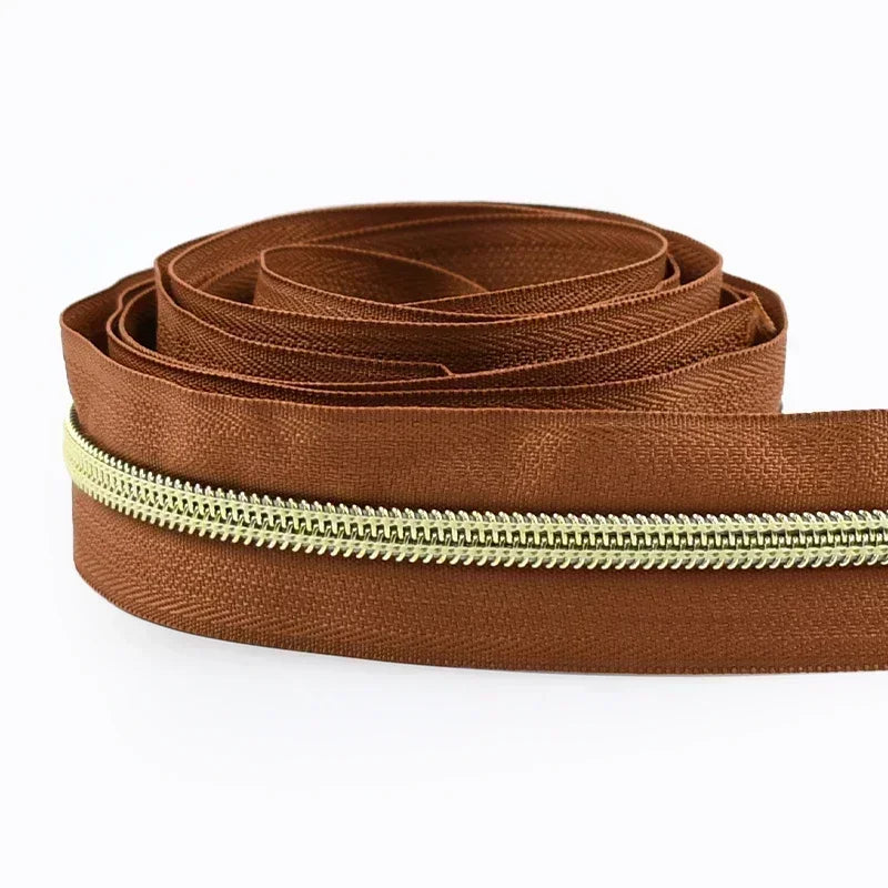 Nylon Reißverschluss Meterware DIY Kleidung Taschen Reparatur 5/10/20m Länge
