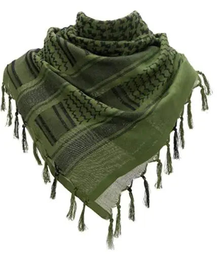 Taktischer Shemagh Schal 136x133cm Winddicht und Staubdicht für Outdoor