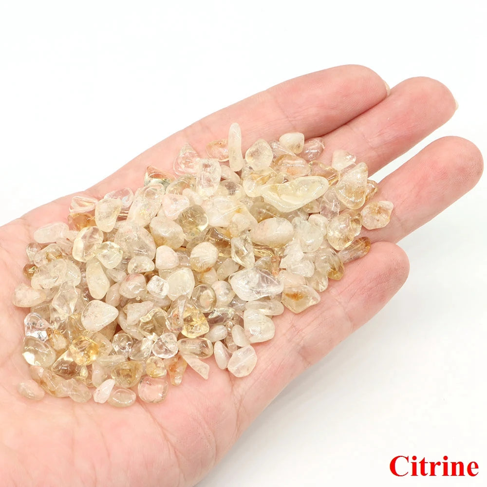 Natürliche Kristalle Chips für Heimdekoration und Meditation