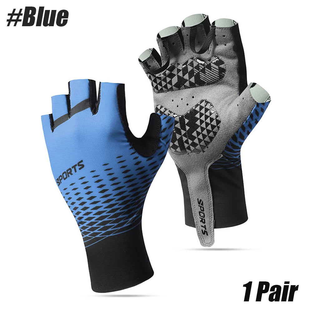 Halbfinger Fahrradhandschuhe für Damen und Herren | 1 Paar