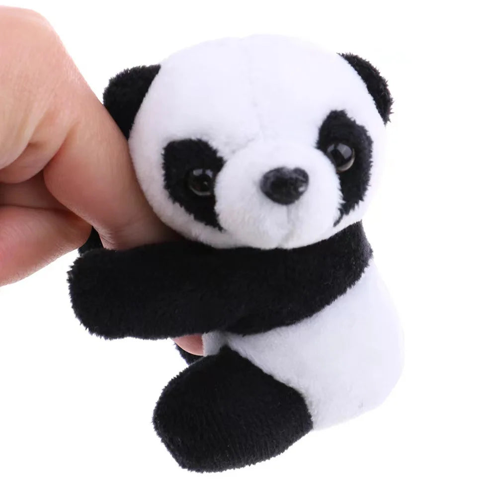 Plüsch Memo-Clip Panda Motiv 10cm Haarclip Accessoire Damen