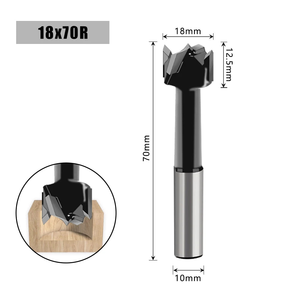 Holzbearbeitungs-Reihenbohrer mit 10 mm Schaftdurchmesser in versch Varianten
