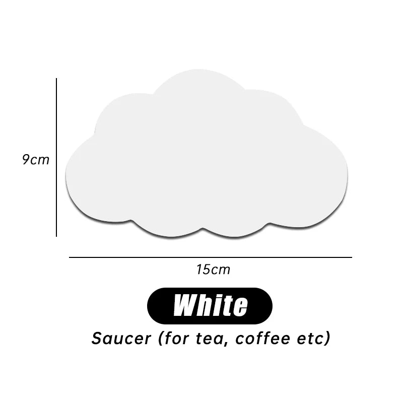 Ergonomische Handgelenkauflage Wolkenform mit Memory-Schaum und rutschfest