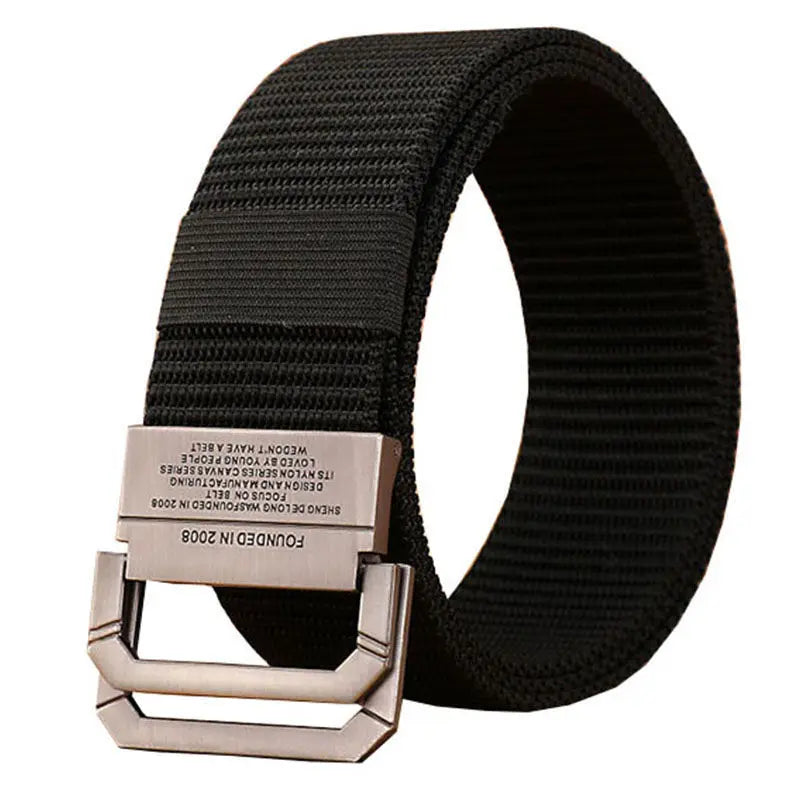 Robuster Nylon-Gürtel Herren 3,8 cm breit – verstellbar, ideal für Outdoor - Alltag