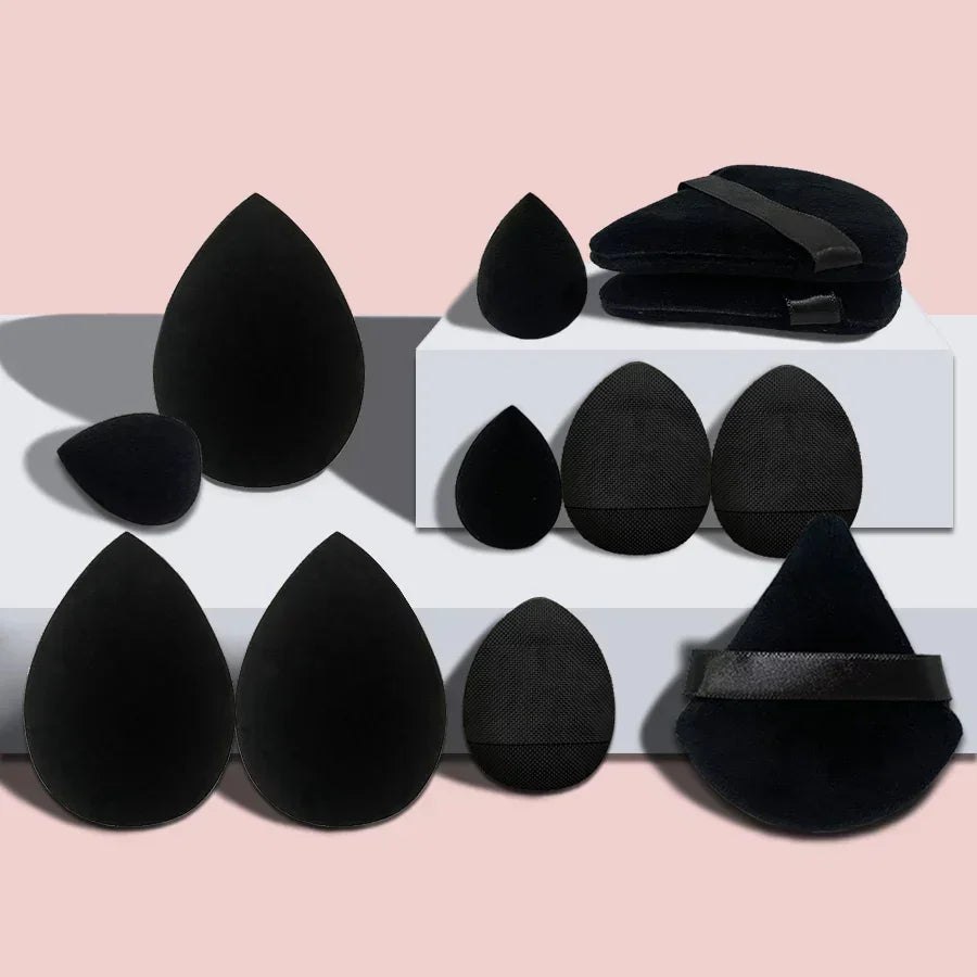 12-teiliges Make-Up Schwamm Set – Weich - Vielseitig für makelloses Finish