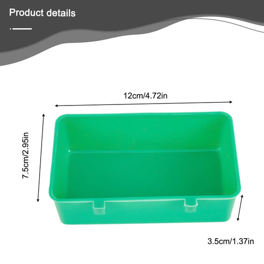 Vogel Wasser Badewanne Haustier Vogel Schüssel Papageien Sittich Vogelbad Käfig Hängen Kunststoff Vogel Tauben Käfig Wasser Futter Feeder Vogel Haustier - Yabubest - Home & More