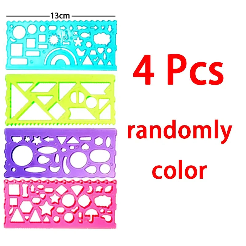 Kreatives Spirograph Set für Kinder – Geometrie-Malvorlagen aus ABS, ab 3 Jahren