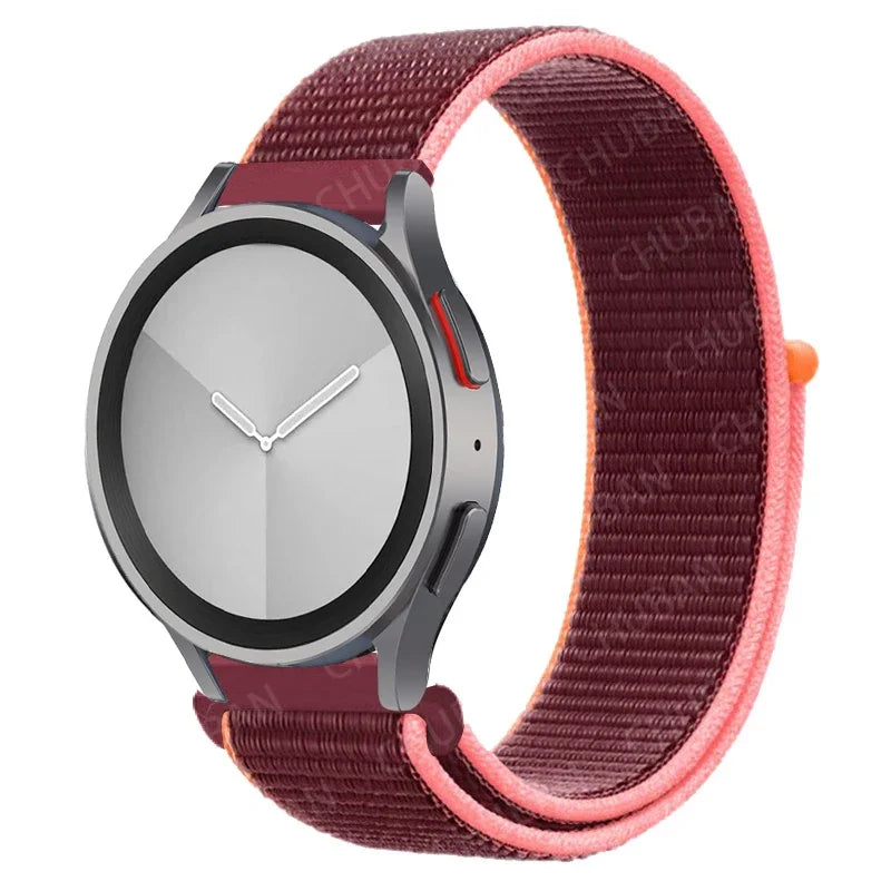 Atmungsaktives Nylon-Schlaufenband 20/22mm – Verstellbar, leicht - sportlich