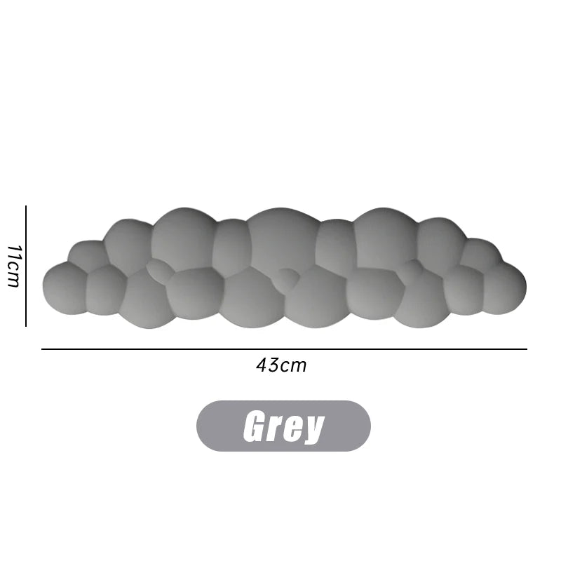 Ergonomische Handgelenkauflage Wolkenform mit Memory-Schaum und rutschfest