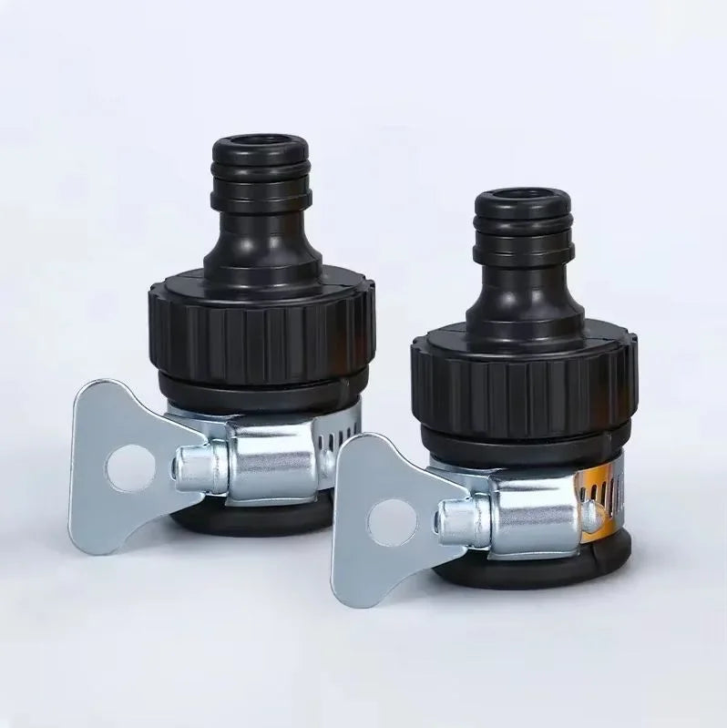 Schnelle - Dichte Verbindung: 2er Set 1/2 BSP Wasserhahn-Adapter aus Kunststoff