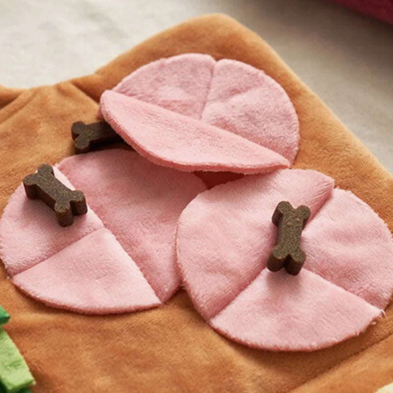 Plüsch Hundespielzeug Slow Food Puzzle Matte für kleine und mittlere Hunde