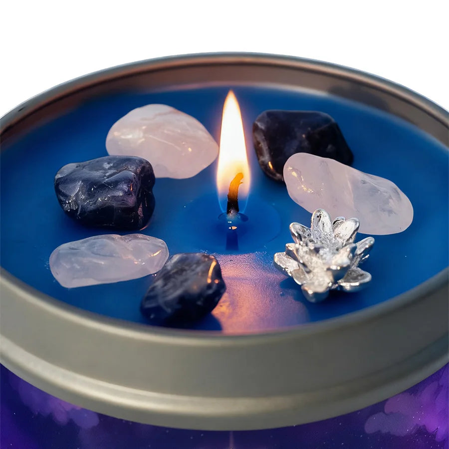 3oz Divine Guidance Duftkerze mit Kristallen, ideal als Geschenk