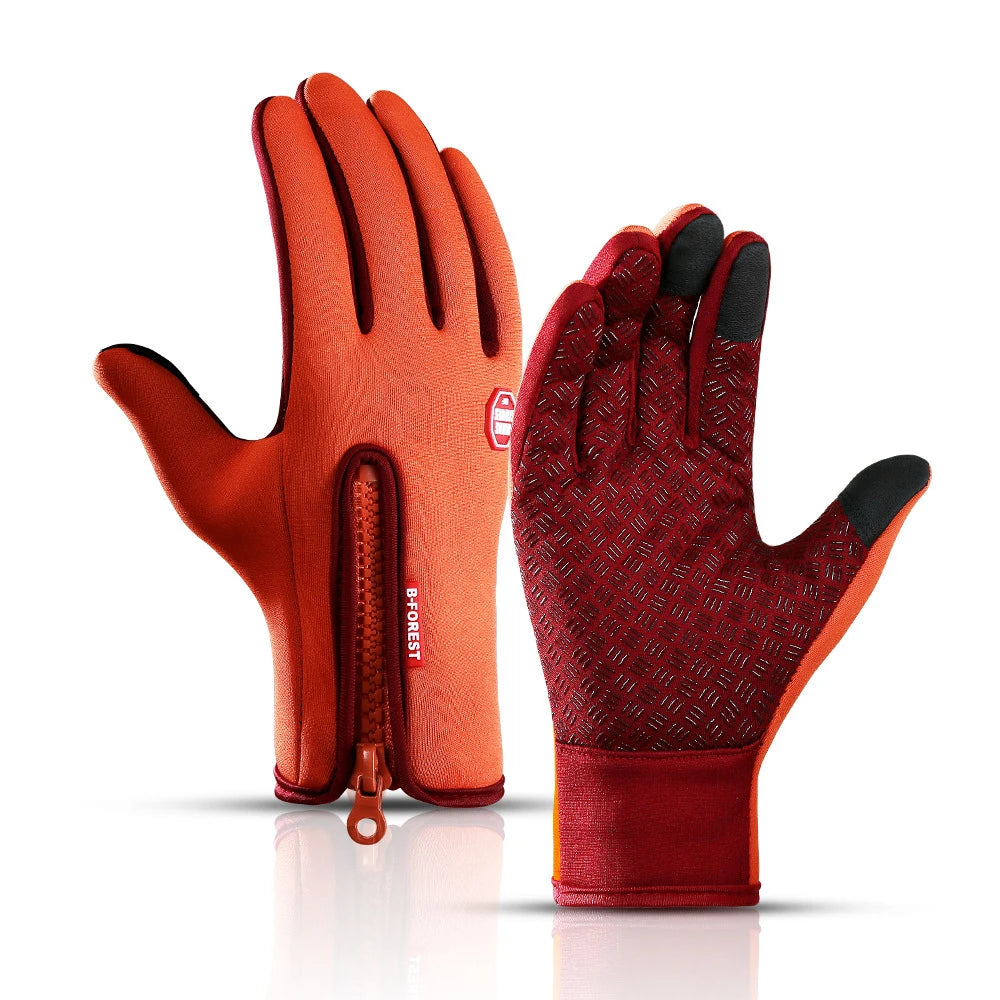 Winterwarme Touchscreen-Handschuhe Unisex – Spritzwassergeschützt - Rutschfest