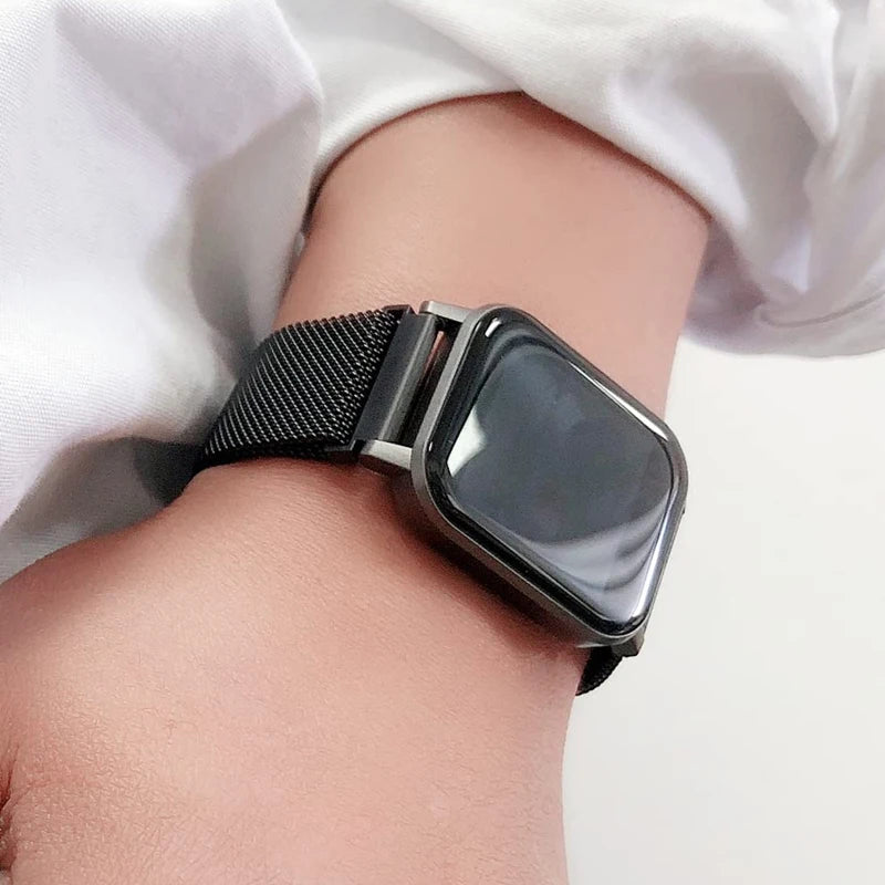 Magnetisches Edelstahl-Smartwatch-Armband 20/22mm – Komfort - Stil in 6 Farben