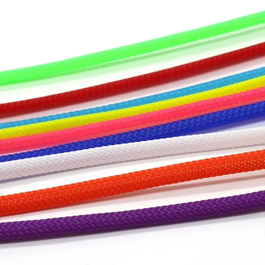 6mm PET Geflechtschlauch – Isolierter Kabel Schutz für Drähte - Bündelung