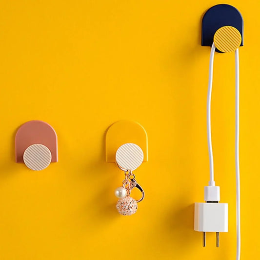 4er Set selbstklebende Wandhaken Handtuchhaken Platzsparend Küche Bad