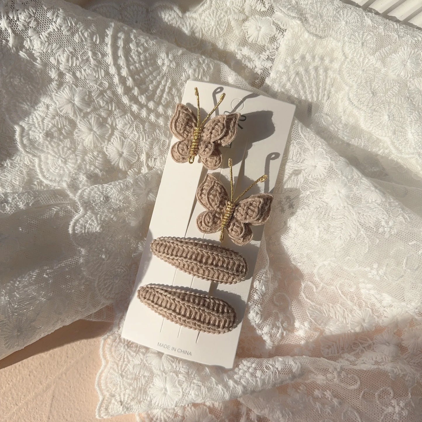 Nette Handgemachte Schmetterling Haar Clips für Mädchen