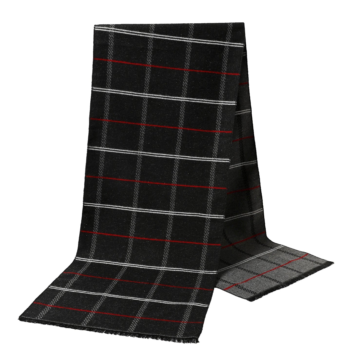 Damen Schal mit Plaid Muster winddicht für alle Jahreszeiten