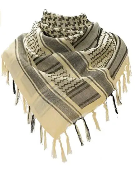 Taktischer Shemagh Schal 136x133cm Winddicht und Staubdicht für Outdoor