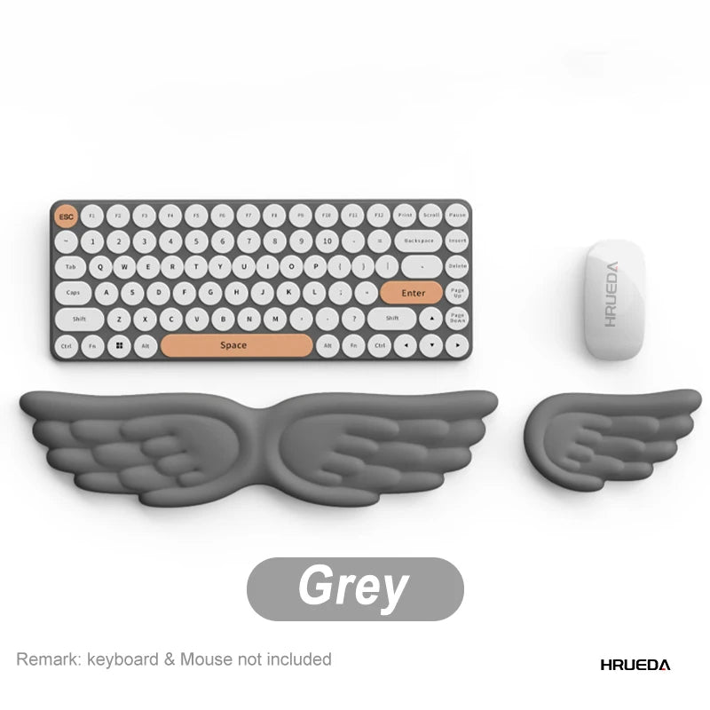 Ergonomisches Mauspad Set mit rutschfester Handballenauflage für Büro und Gaming
