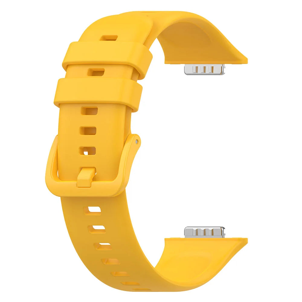 Flexibles Silikonarmband - transparente TPU-Hülle – Ersatz für Huawei Watch Fit 2
