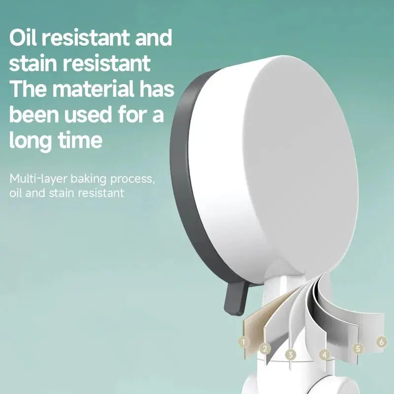 8-Modus Duschkopf mit Filter – Hochdruck, Massage - One-Key-Stopp, ABS weiß