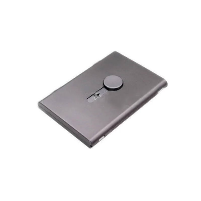 Ultradünner Aluminium Visitenkartenhalter Metall Etui praktisch elegant