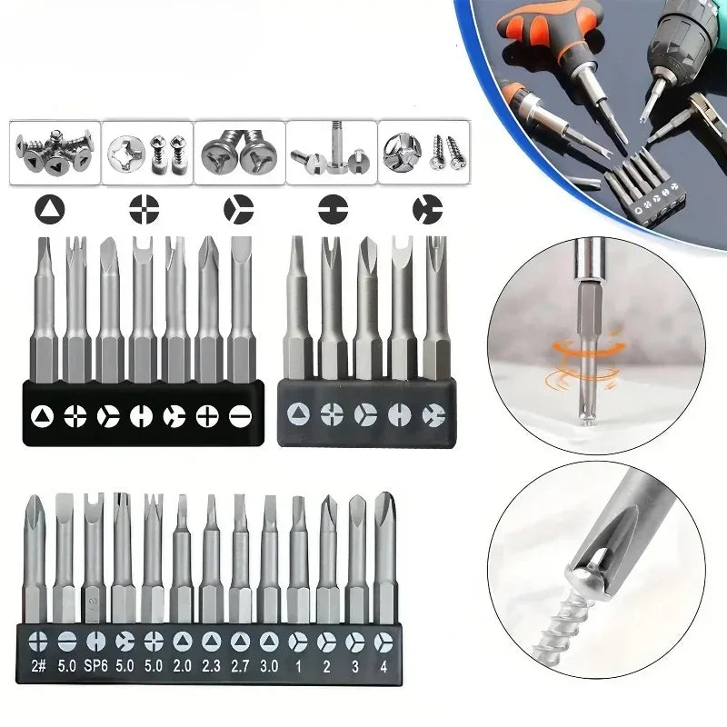 Präzisions Schraubendreher Bits Set Magnetisch 1/4 Y U Dreieck Werkzeug