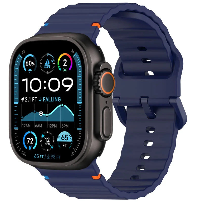 Atmungsaktives Silikonarmband 38-49mm – Nachhaltig, sportlich - individuell