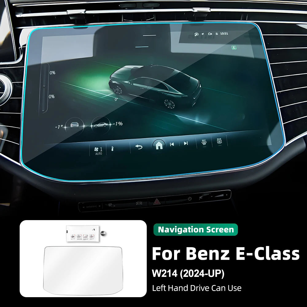 Hochwertiger Displayschutz für Mercedes-Benz E-Klasse W214