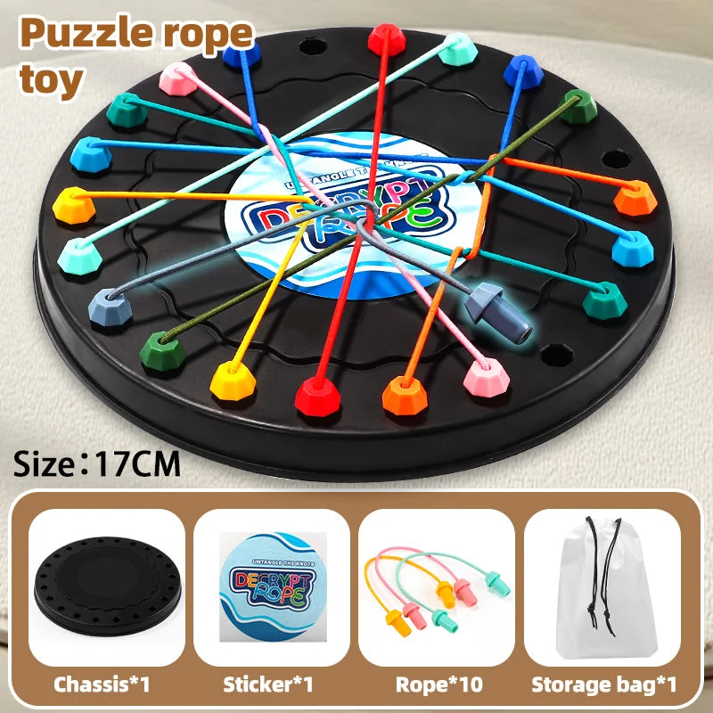 Rope Breaking Puzzle: Fördere Logik - Koordination mit 3 Schwierigkeitsstufen